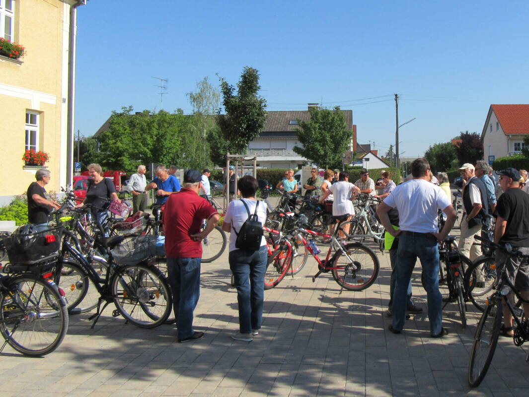 Info-Radtour mit dem Bürgermeister