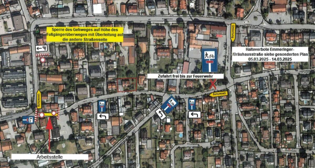 Baumaßnahme Kandlerstraße