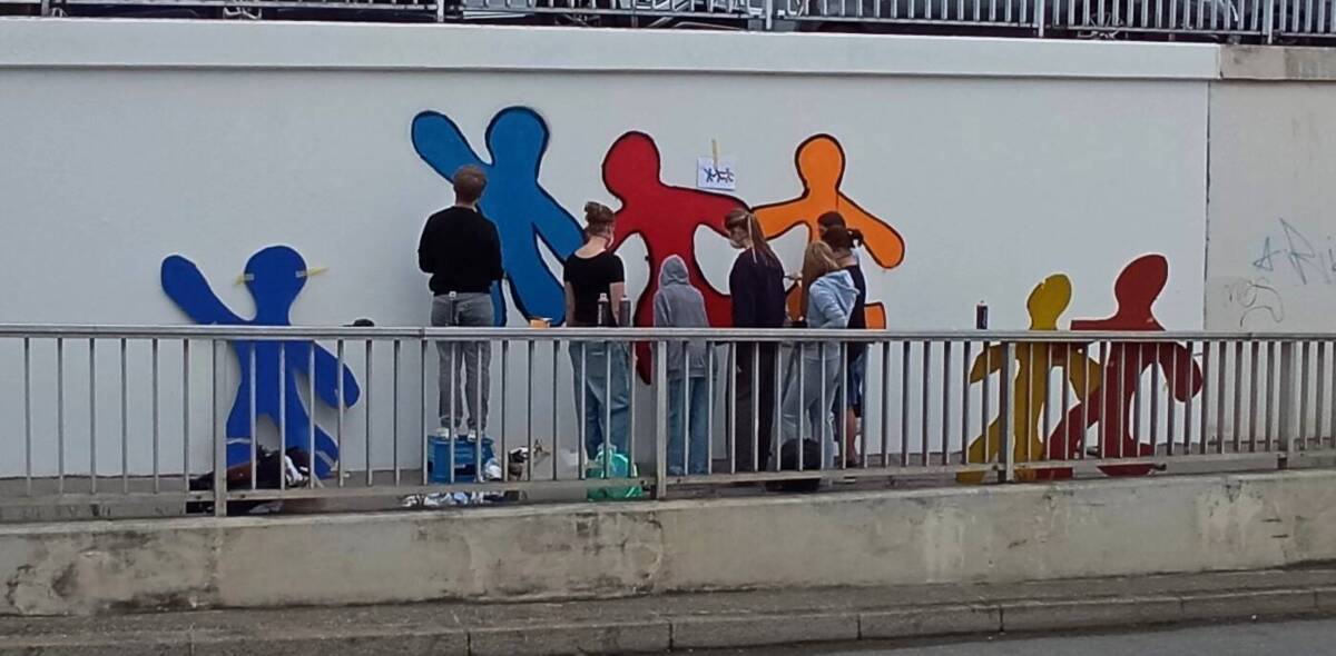Maisacher Unterführung verschönern