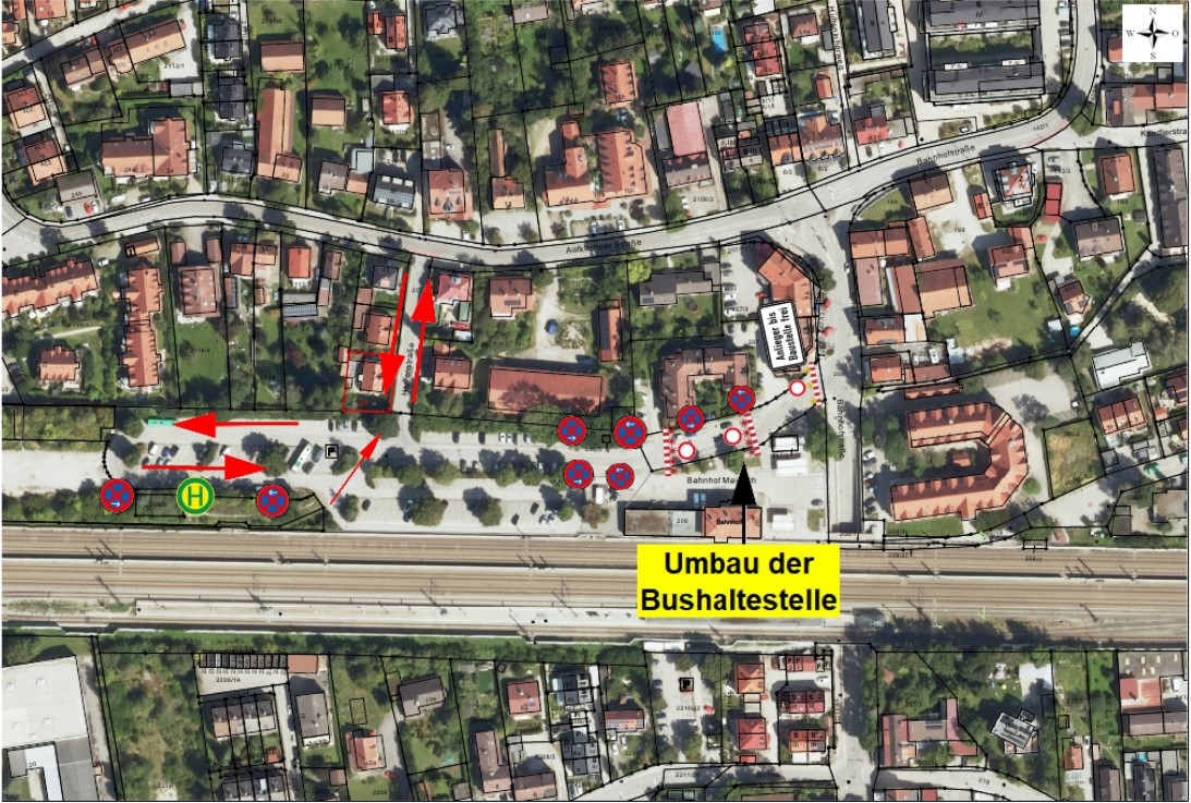 Maisacher Busbahnhof wird umgebaut