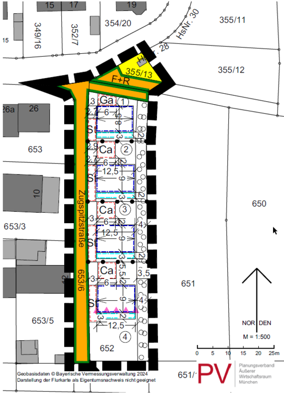 Plan Zugspitzstraße