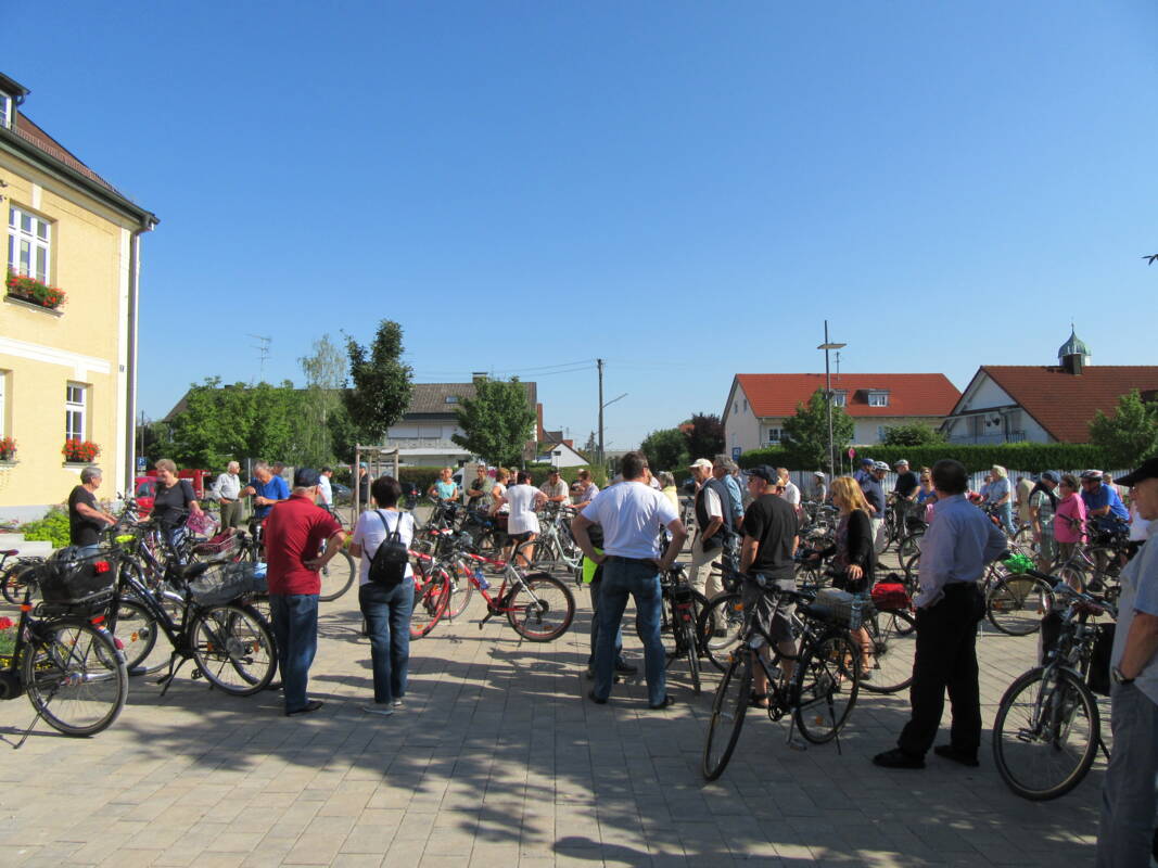 Info-Radtour mit dem Bürgermeister