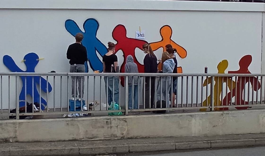 Maisacher Unterführung verschönern